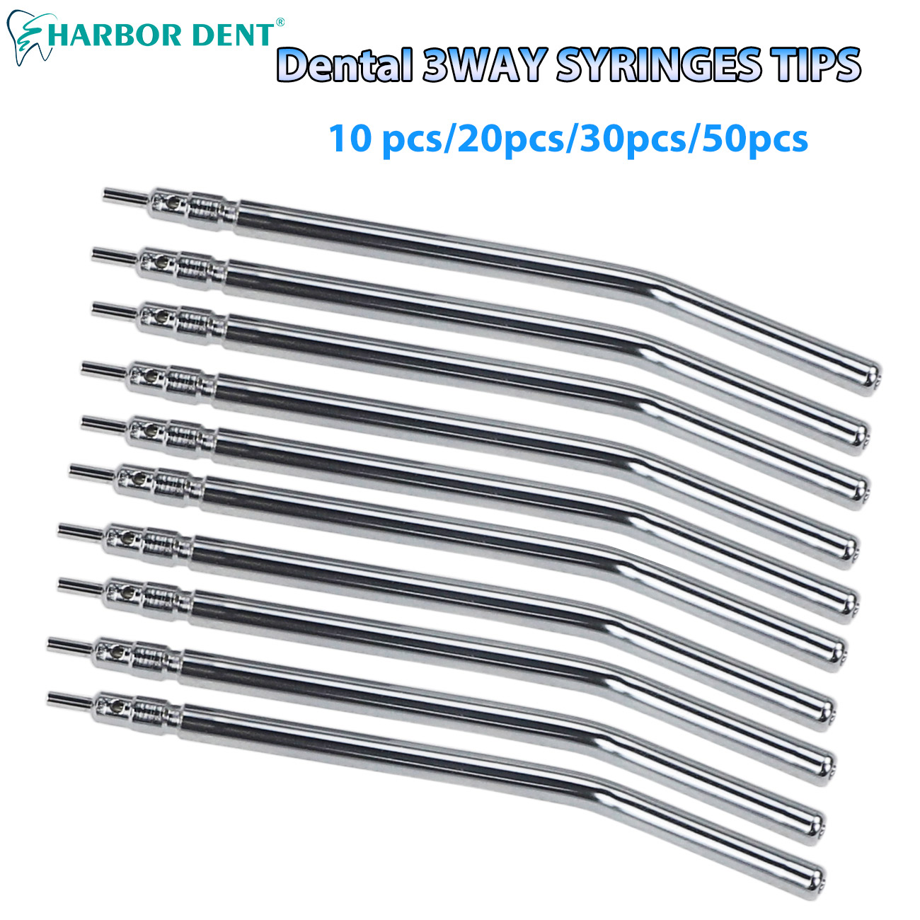 Teeth Whitening Youtube - 10/20/30/50PCS Stainless Steel Nozzles Tips Tube