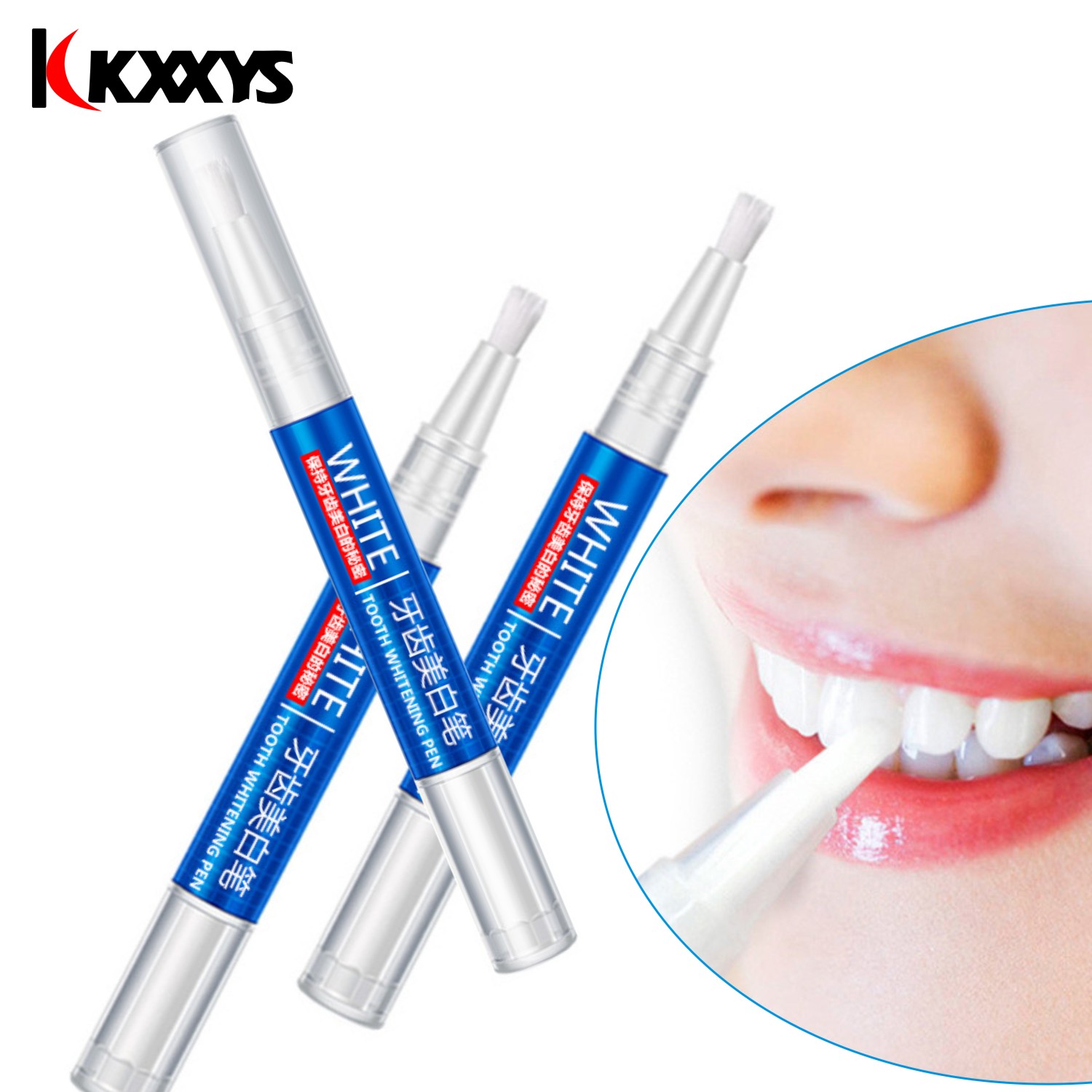 Teeth Whitening Gel Peroxide - 2pcs*3ml Popular White Teeth Whitening Pen