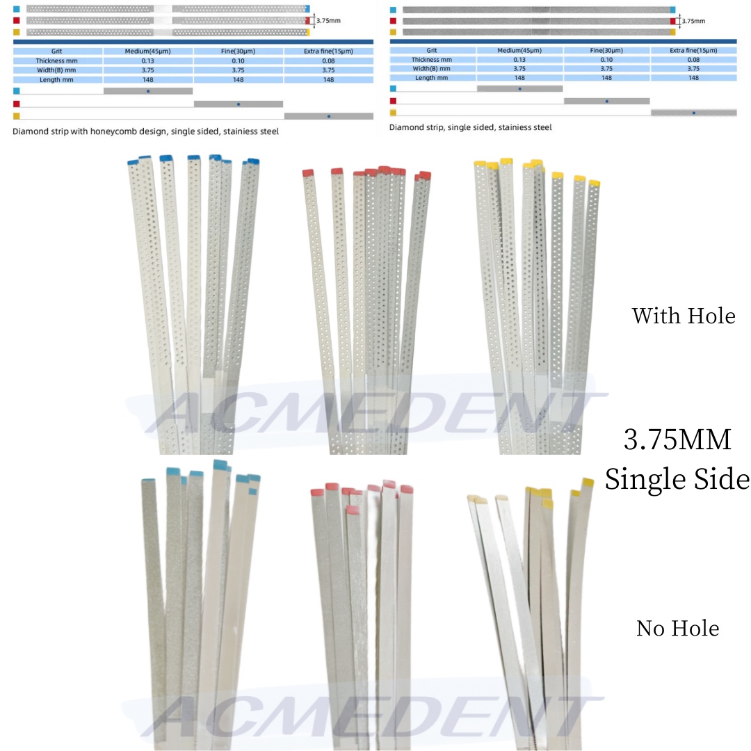 Teeth Whitening Youtube - 10Pcs Dental Polishing Strips Interproximal Finishing