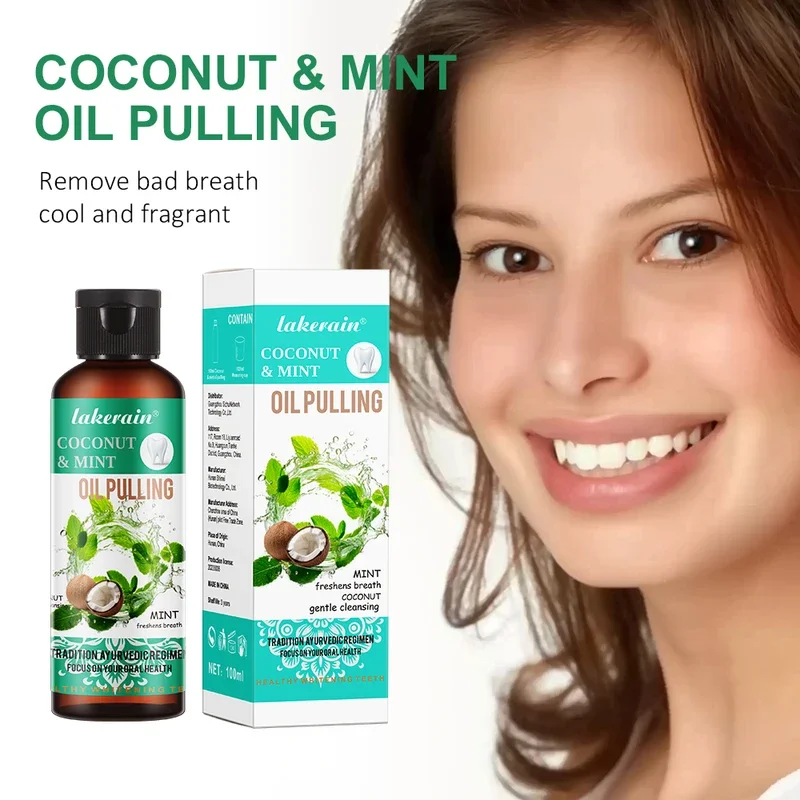 60/100/200/250ml Coconut Mint  - Teeth Whitening With Coconut Oil review and price