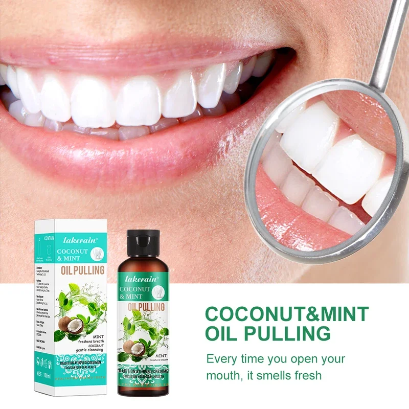 60/100/200/250ml Coconut Mint  - Teeth Whitening With Coconut Oil review and price