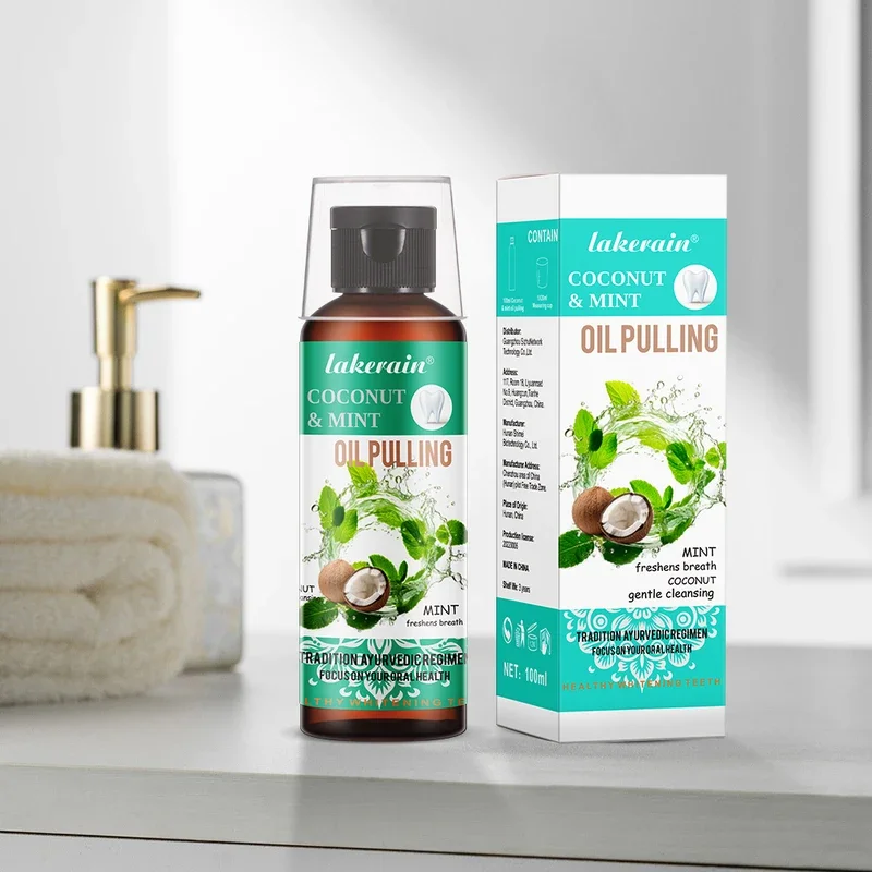60/100/200/250ml Coconut Mint  - Teeth Whitening With Coconut Oil review and price