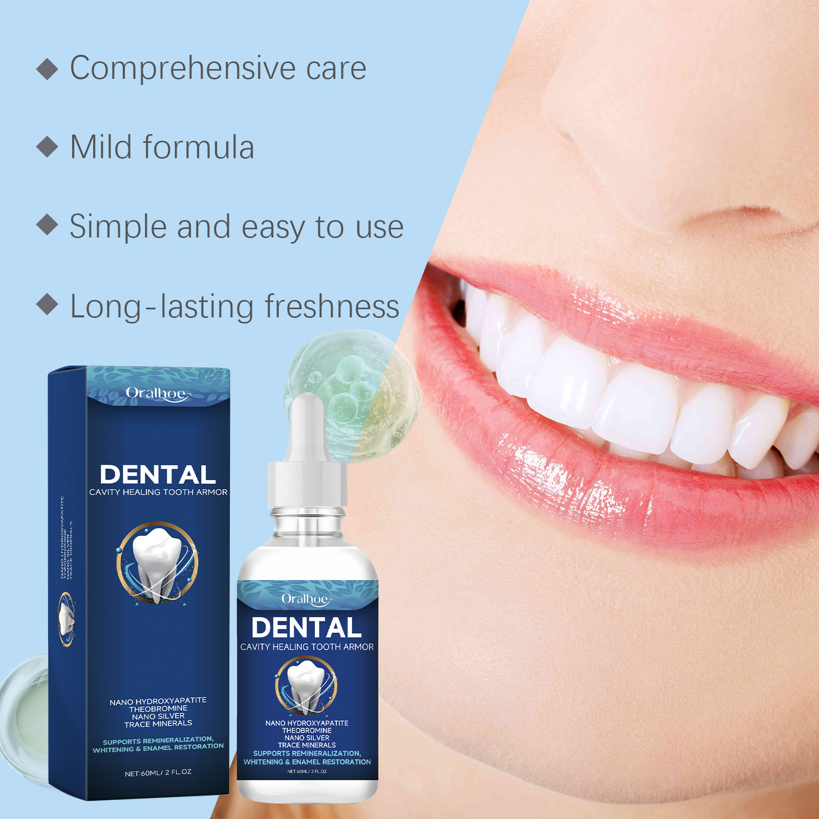 Dental Care Liquid Lasting Rap - Enamel Repair Serum review and price