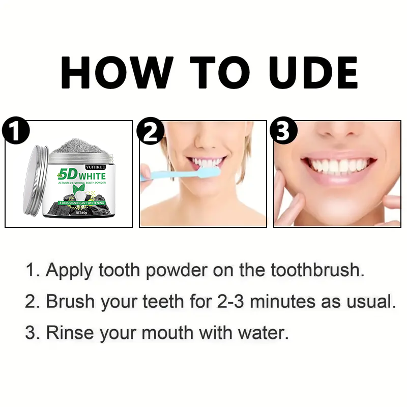YUlTlKUE 5D White Activated ch - Teeth Whitening Clinic review and price