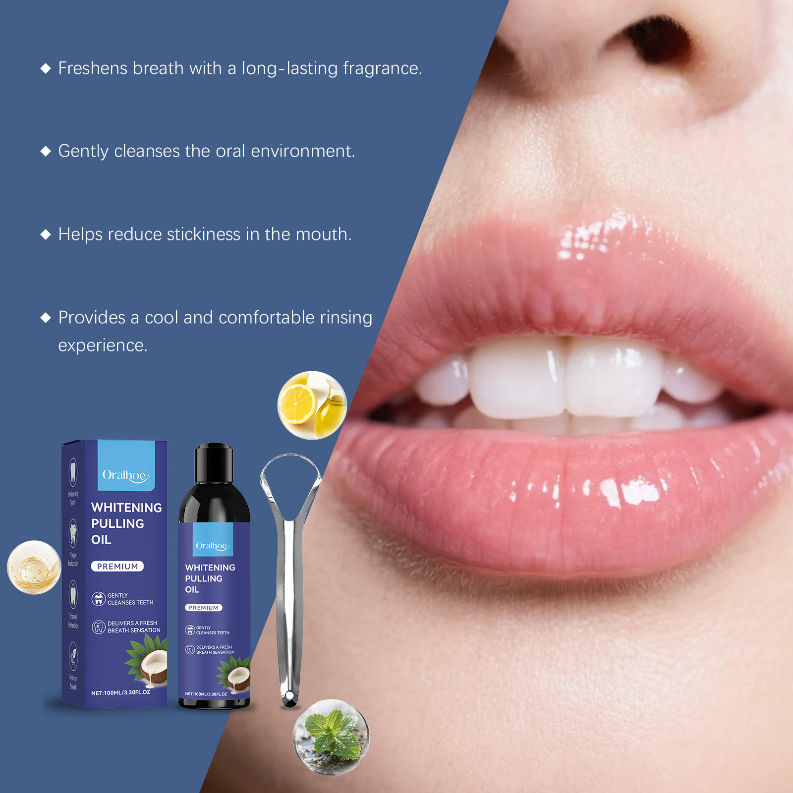 Coconut Oil Pulling Mouthwash  - Teeth Whitening With Coconut Oil review and price