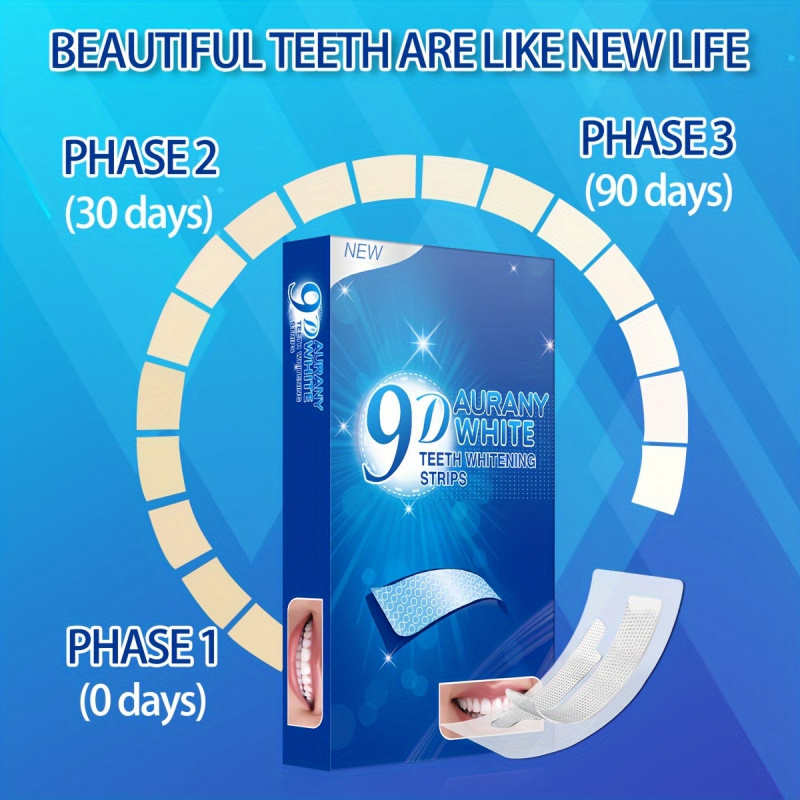 21 Pairs of 9D Aurany White Te - Teeth Whitening Gel Peroxide review and price