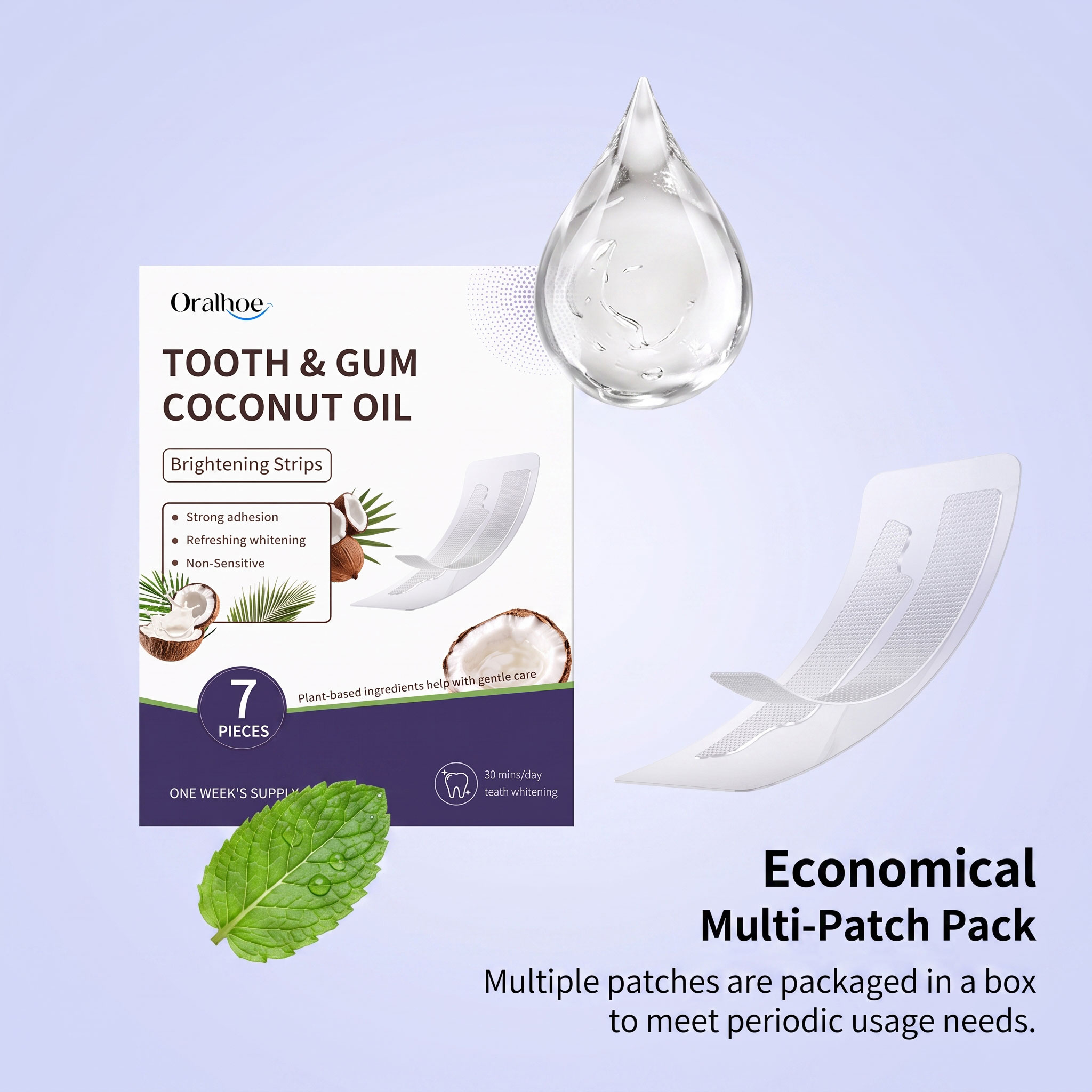 Coconut Oil Teeth Strips Fresh - Teeth Whitening With Coconut Oil review and price