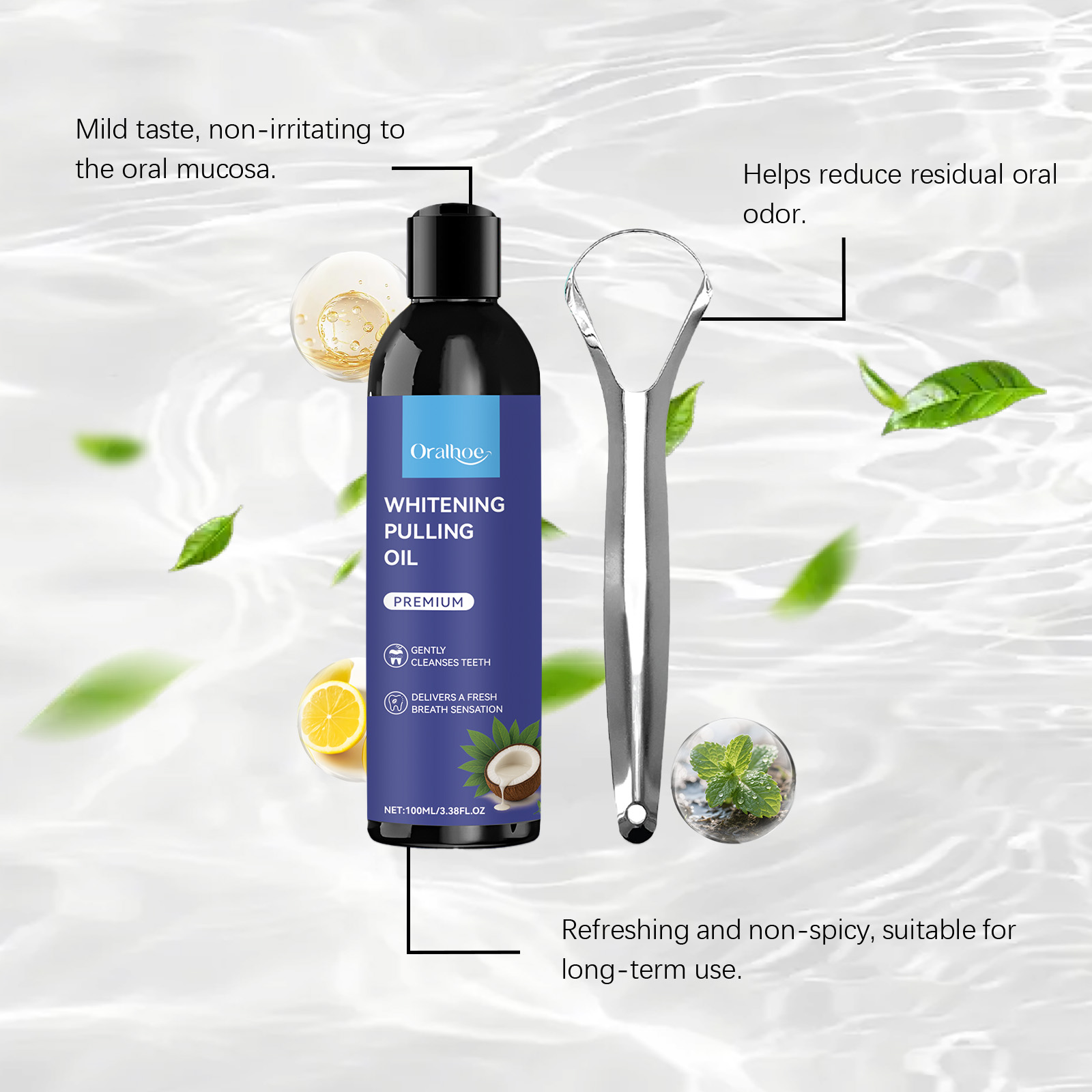 Peppermint Coconut Oil Pulling - Teeth Whitening With Coconut Oil review and price