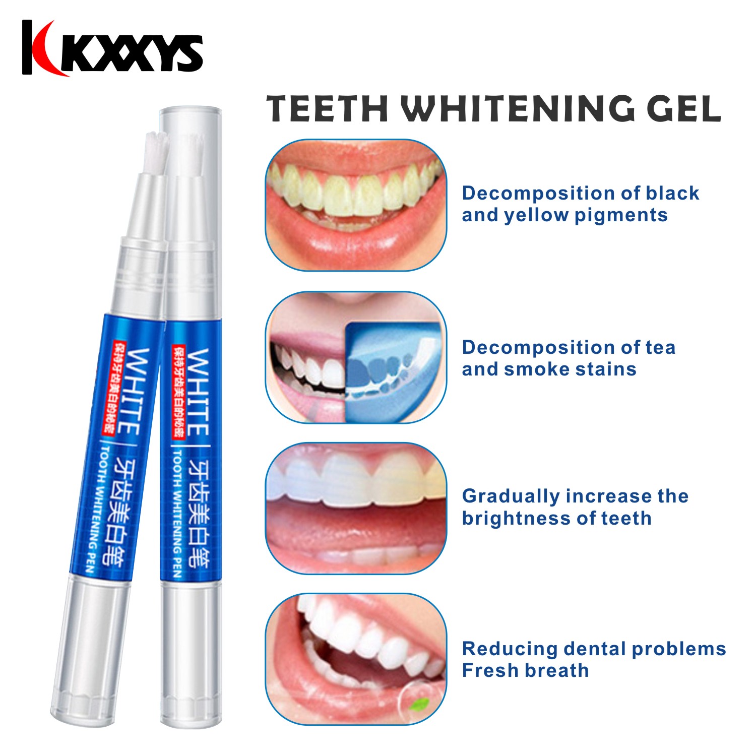 2pcs*3ml Popular White Teeth W - Teeth Whitening Gel Peroxide review and price