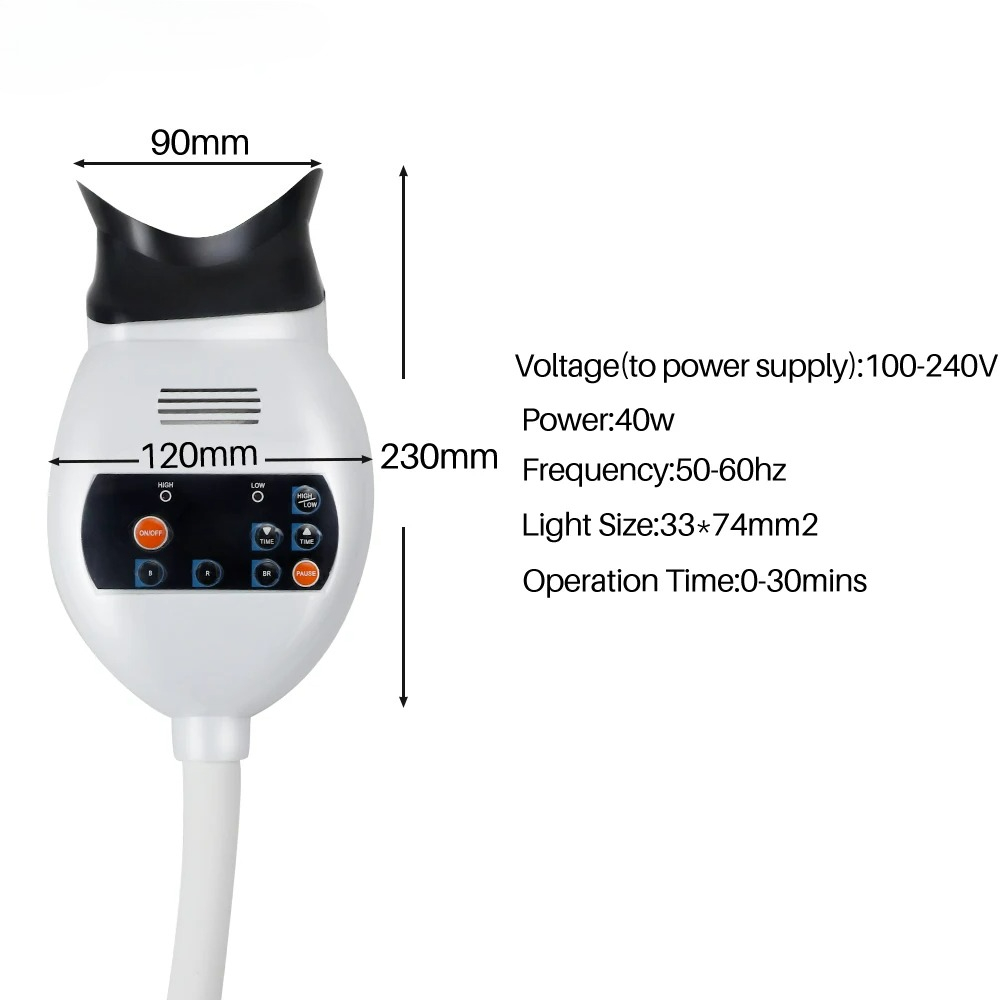 Adjustable 3 Colors LED Teeth  - Teeth Whitening Clinic review and price