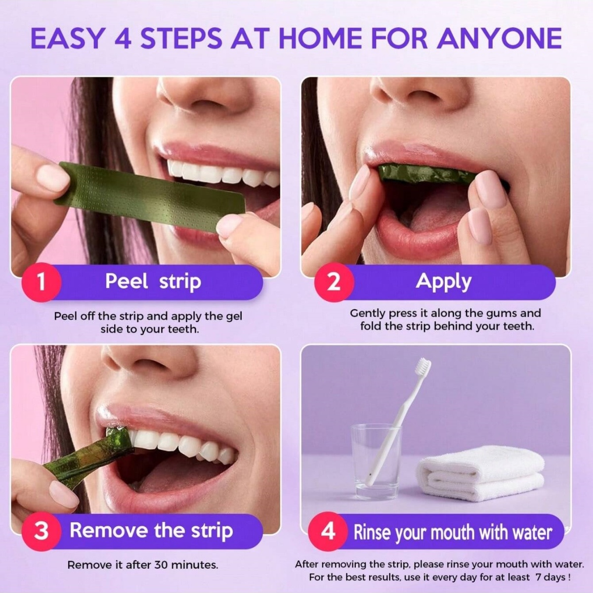 Deluxe Whitening Teeth Sticker - Teeth Whitening Gel Peroxide review and price
