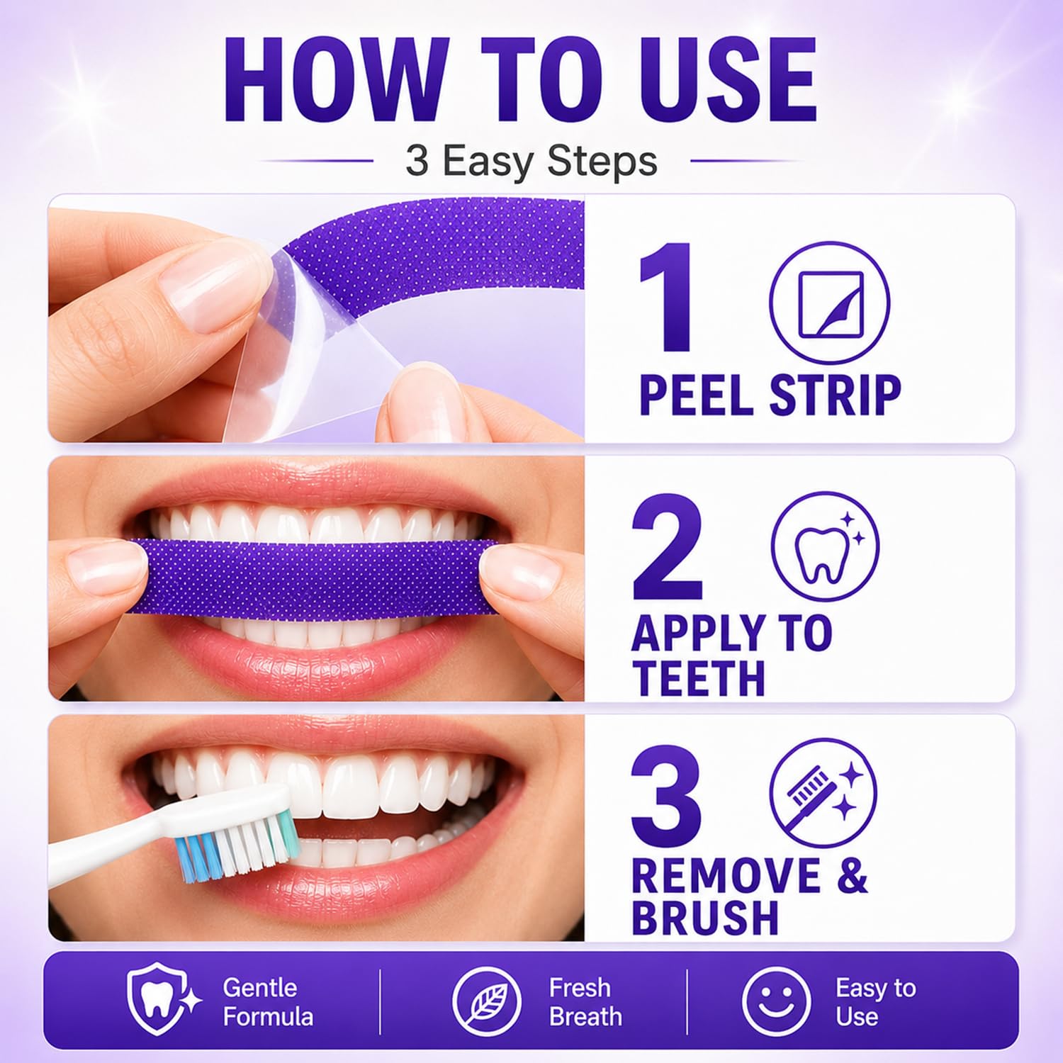 7/14/21pcs Purple Teeth Whiten - Teeth Whitening Gel Peroxide review and price